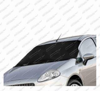 Clona protimrazová čelního skla pro osobní automobily 110-160x75cm textilní