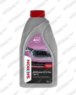 Kapalina antifreeze Sheron G12 Evo ( G12+/++ ) -30°C 1L