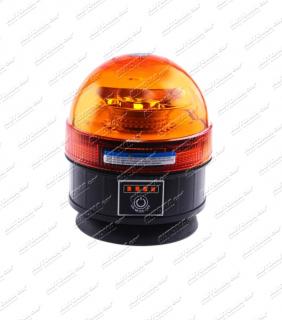 Maják oranžový LED magnetický aku včetně nabíječky 12/24V, 230V pro stojící vozidla