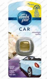 Osvěžovač AMBI PUR car Jaguar 2ml Moonlight Vanilla