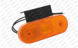 Svítilna poziční oranžová LED 12/24V
