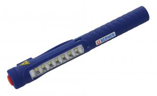 Svítilna pracovní kapesní Berner 7+1 LED dobíjecí - mikro USB