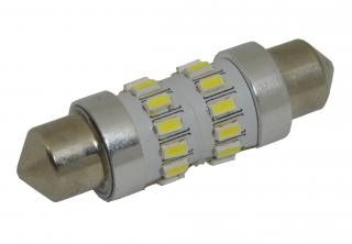 Žárovka LED 12V sufit 39mm 24LED/3014SMD