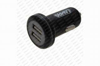 Zástrčka zapalovače 12/24V 2x USB 2,4A