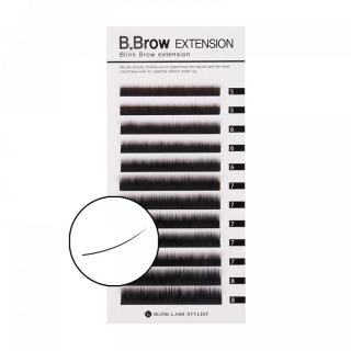 B.Brow EXTENSION- sada na tvarování obočí (černé)
