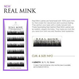 BL REAL MINK B Délka řas: 13 mm