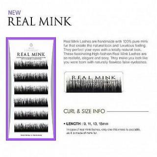 BL REAL MINK D - DOPRODEJ (náhrada NATURAL LASH) Varianta: 10 mm