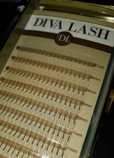 DIVA ROOTHLESS Volume BROWN 3D MIX / D 0,07