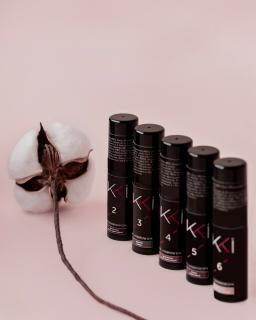 IKKI LUCAS Cosmetics - gelová barva na obočí Slovně: GREY BROWN