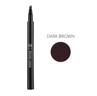LUCAS cosmetics - 3D BROW LINER CC Brow Slovně: Dark Brown