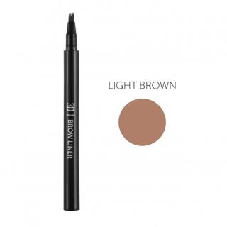 LUCAS cosmetics - 3D BROW LINER CC Brow Slovně: LIGHT BROWN