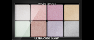 Makeup Revolution - Cool Glow paletka rozjasňovačů