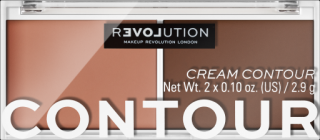 Makeup Revolution -  Cream Contour Duo Medium