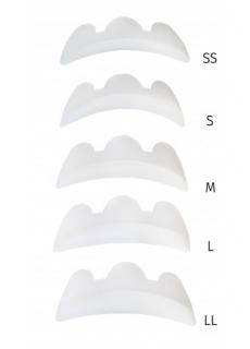 SILIKONOVÉ PODLOŽKY NA LASH LIFTING - SET 5 VELIKOSTÍ