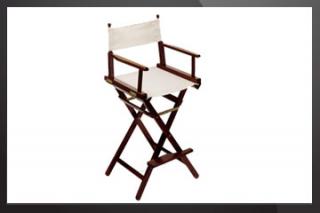 Vizážistická židle z kvalitního dřeva