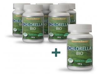 Bio Chlorella 100g, 400 tablet AKCE 5+1