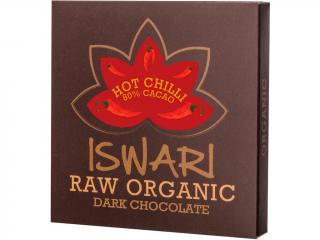 Bio Čokoláda Dark chilli 80% 75g  RAW