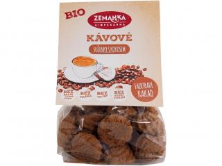 Bio Kávové sušenky s kokosem 100 g