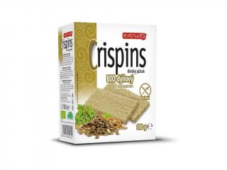 Bio křehký plátek Crispins dýňový s koriandrem 100g