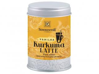 Bio Kurkuma Latte-vanilka 60g dózička (Pikantní kořeněná směs)