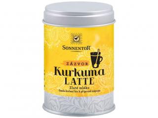 Bio Kurkuma Latte-zázvor 60g dózička (Pikantní kořeněná směs)