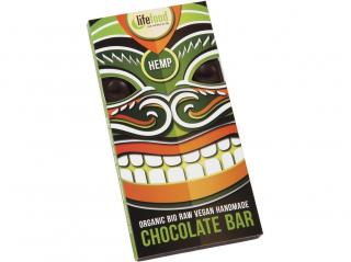 Bio Lifefood Chocolate s konopným semínkem 70g