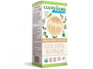 Bio přírodní barva na vlasy 100% 1 - Zlatá Blond 100g