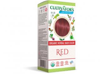 Bio přírodní barva na vlasy 100% 13 - Červená 100g