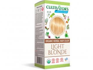 Bio přírodní barva na vlasy 100% 2 - Světlá Blond 100g