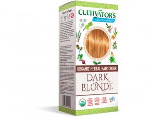 Bio přírodní barva na vlasy 100% 4 - Tmavá Blond 100g