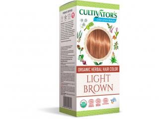 Bio přírodní barva na vlasy 100% 6 - Světle hnědá 100g