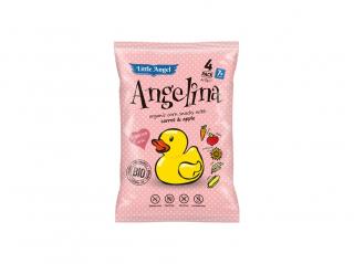 Bio Snack kukuřičný Angelina mrkev a jablko 4x15g