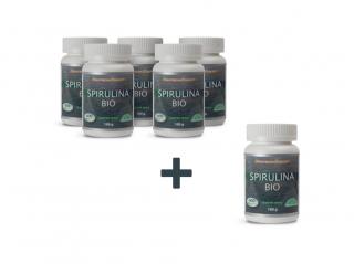 Bio Spirulina 100g, 400 tablet AKCE 5+1