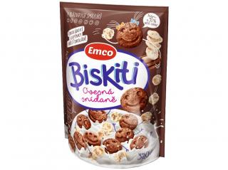 Biskiti ovesné sušenky - čokoládoví s lupínky 350g