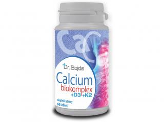 Calcium Biokomplex s vit. D3 a K2 60 tbl. Dr. Bojda