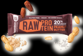 Hermes, Bombus Raw Protein, PEANUT BUTTER, 50g