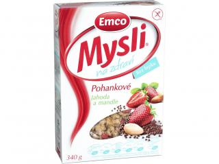 Mysli Pohankové - Jahody a mandle 340g