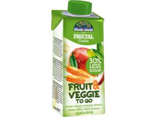 Nápoj FRUIT+VEGGIE mango, mrkev 200ml