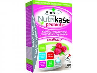 Nutrikaše probiotic s malinami 3x60g