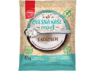 Ovesná kaše omega 3 s kokosem 65g