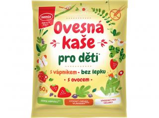 Ovesná kaše pro děti s vápníkem a ovocem 65g