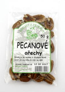 Pecanové ořechy jádra 50g