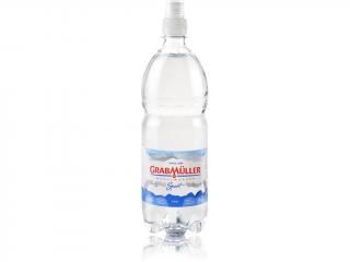 Přírodní pramenitá voda Quellwasser Sport cup 1l