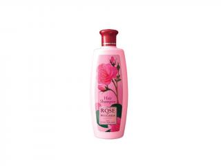 Šampon na vlasy z růžové vody 330ml