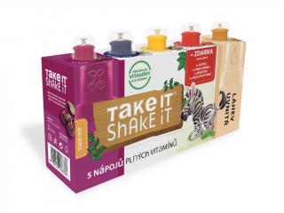 Take it shake it ZEBRA 5x20ml mix ovocný nápoj