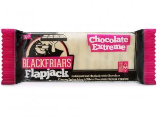 Tyčinka ovesná Flapjack Extreme tmavá a bílá čokoláda 110g