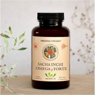 SACHA INCHI OMEGA 3 FORTE Original Uncaria ® / 120 kapslí