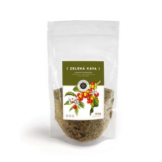 Zelená káva - zdravé probuzení / mletá kávová zrna 150g