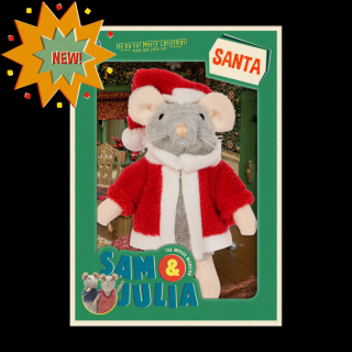 Plyšový myšák - Santa Nový produkt: Nový produkt