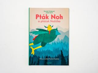 Pták Noh a ptáček Nožička - Ohňový mužíček Pinďula Panďula Produkt s mírně poškozeným obalem: Produkt s mírně poškozeným obalem